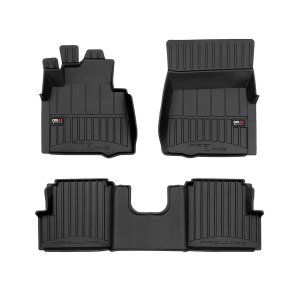 Mercedes G Class W463 Floor Mat - Omac - Proline Premium TPE 3 Pcs - Black - '99-'18 Mercedes G Class W463 Floor Mat - Omac - Proline Premium TPE 3 Pcs - Black - '99-'18